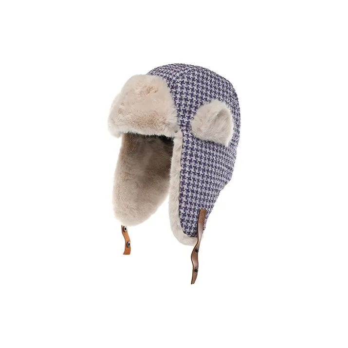 FREE RABBITⅡ Bicycle Fleece Lined Windproof Cold Resistant Trapper Hats Unisex-4