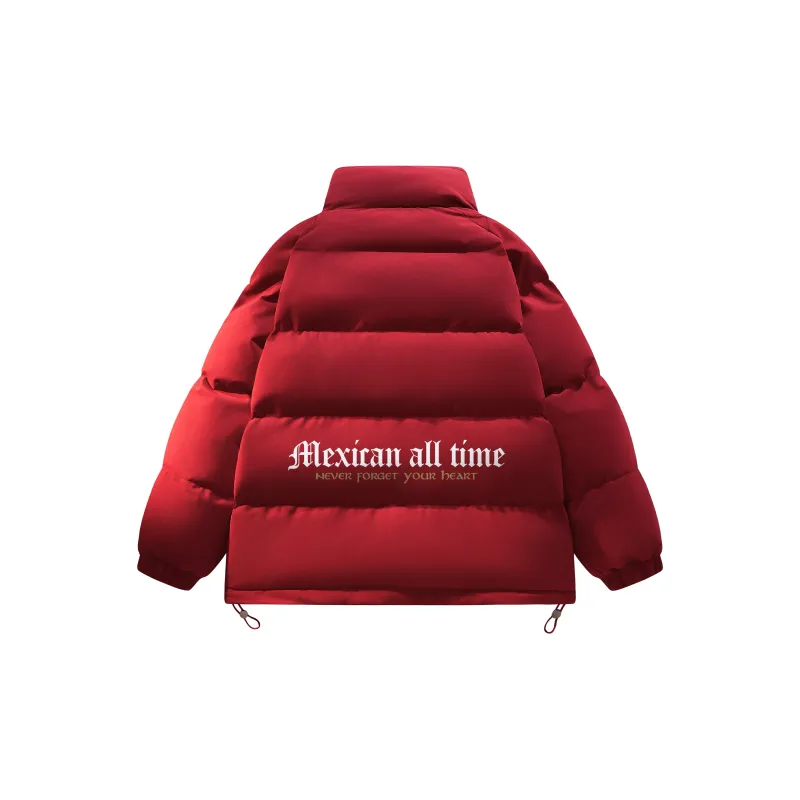 MEXICAN Puffer Jacket Coat Unisex-5