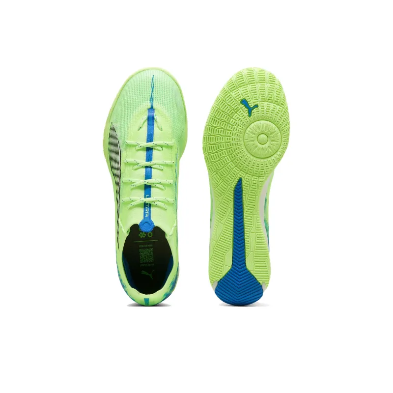 PUMA Ultra 5 Pro Anti Slip Wear Resistant Soccer Shoes Men's Green-3