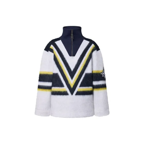 LOUIS VUITTON Mohair Hockey Stripes Pullover
