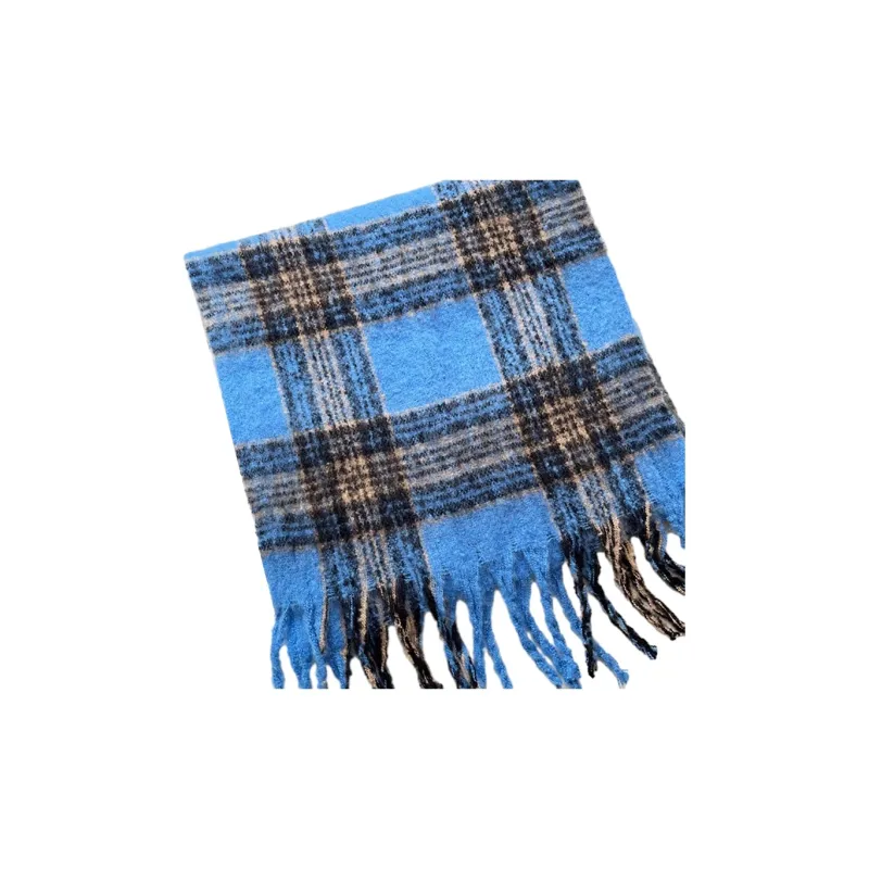 FREE RABBITⅡ Oversized Mood Enhancing Mohair Shawl Scarf Unisex-1