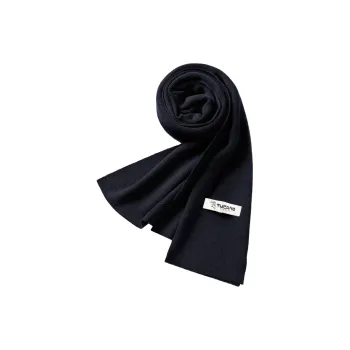 TUCANO Acrylic Knit Scarves Men's Navy Blue/Black/Red/Dark Gray