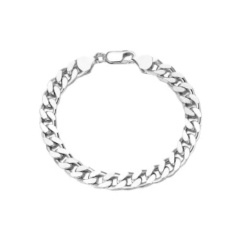 Strange S925 Silver Bracelets Men's