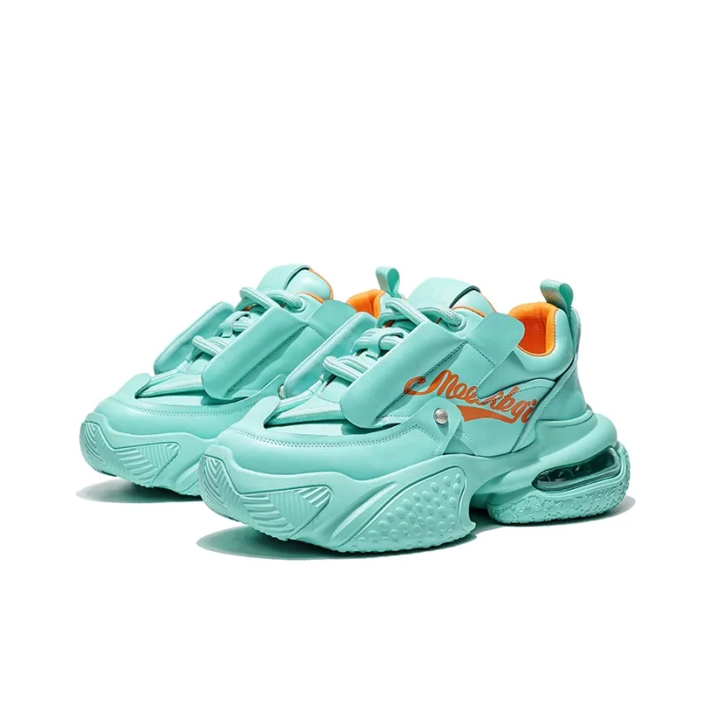 MOERBAI Spacewalk Series Wear Resistant Support Lightweight Height Increasing Low Top Chunky Sneakers Men's-21