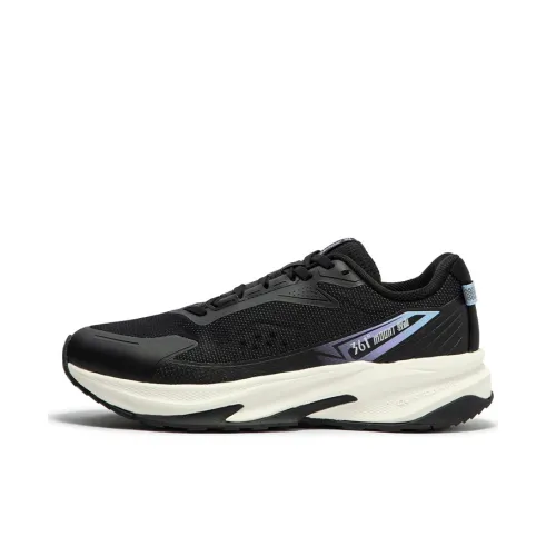 361° Mountain Rain Screens Cushioning Anti Slip And Wear Resistant Low Top Casual Running Shoes Women
s Black Blue