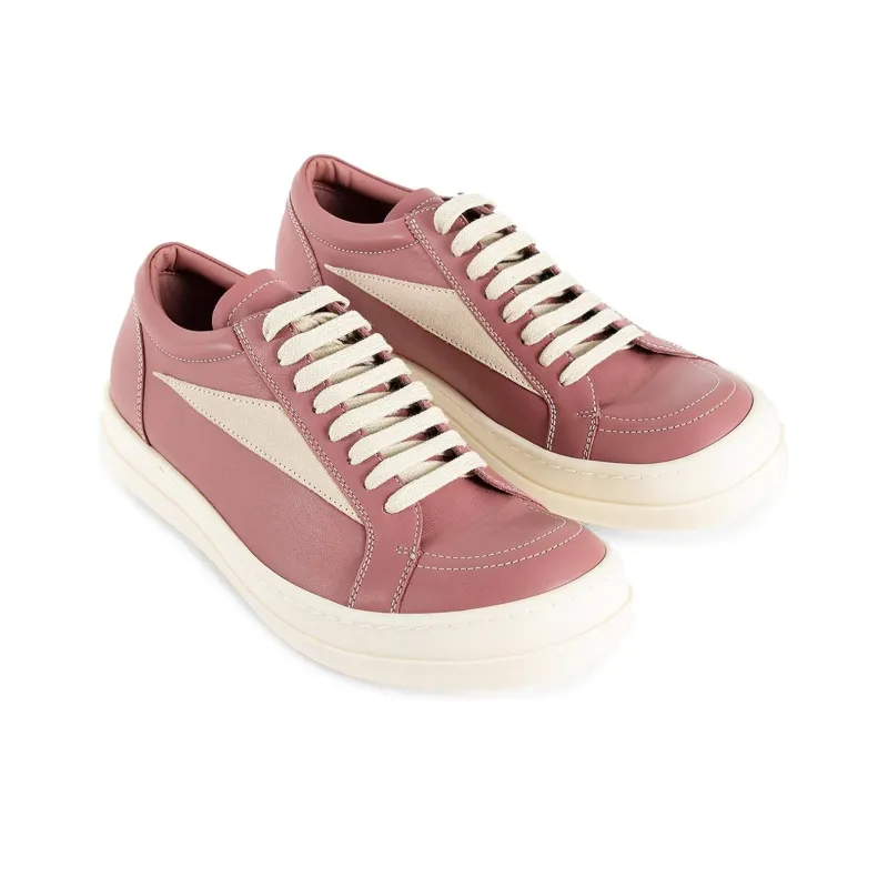 RICK OWENS/RO Porterville Low Top Skateboard Shoes Women's Pink-2