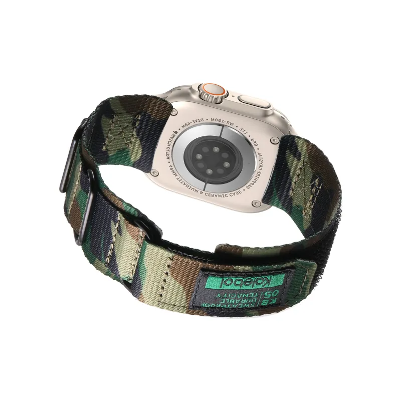NCFCK Watch Band Apple Compatibility Nylon Material-14