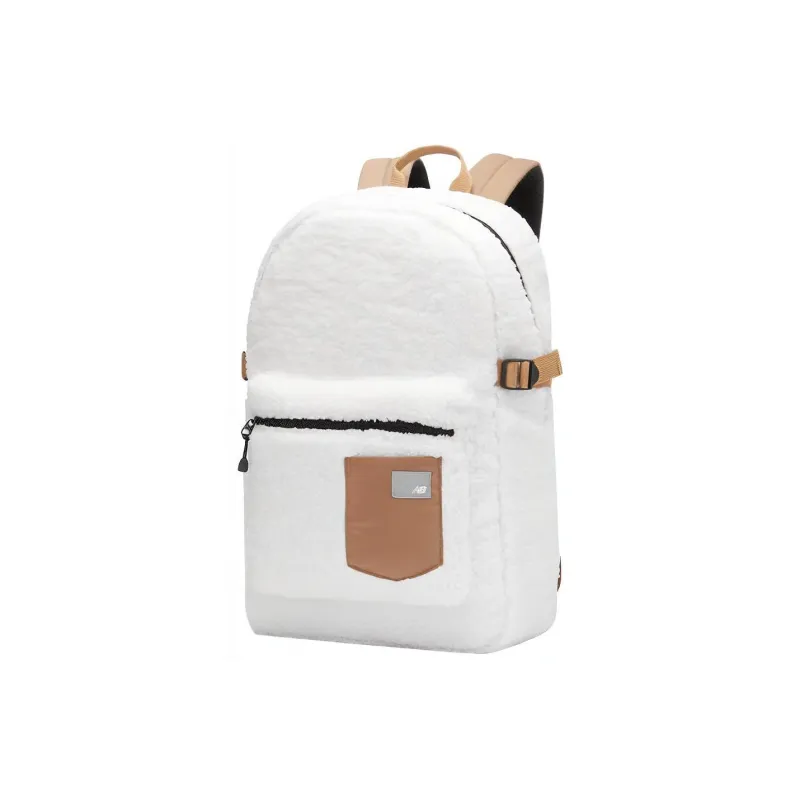 New Balance Fabric Backpack Regular Unisex White-1