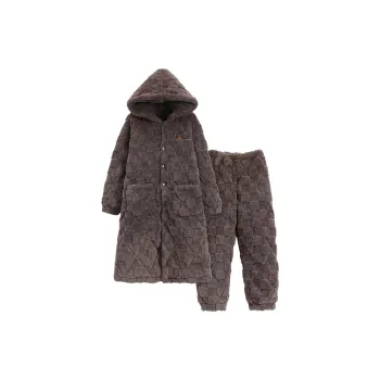 MADALLO Pajama Set Unisex Brown