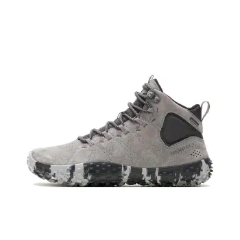 MERRELL Wrapt Anti-Slip Wear-Resistant Mid-Top Trekking Shoes Men's Gray