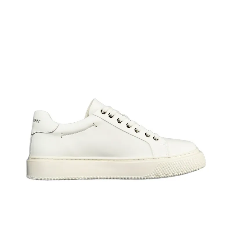 Raidy Boer Low Top Skateboard Shoes Men's White-1