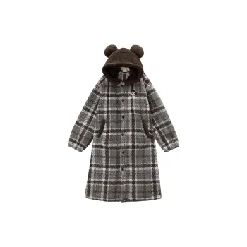 GUKOO x Disney Mickey Series Pajama Robe Men's Gray Green
