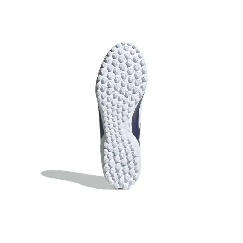 Adidas F50 TF Turf Anti Slip Wear Resistant Soccer Shoes Men's White-5