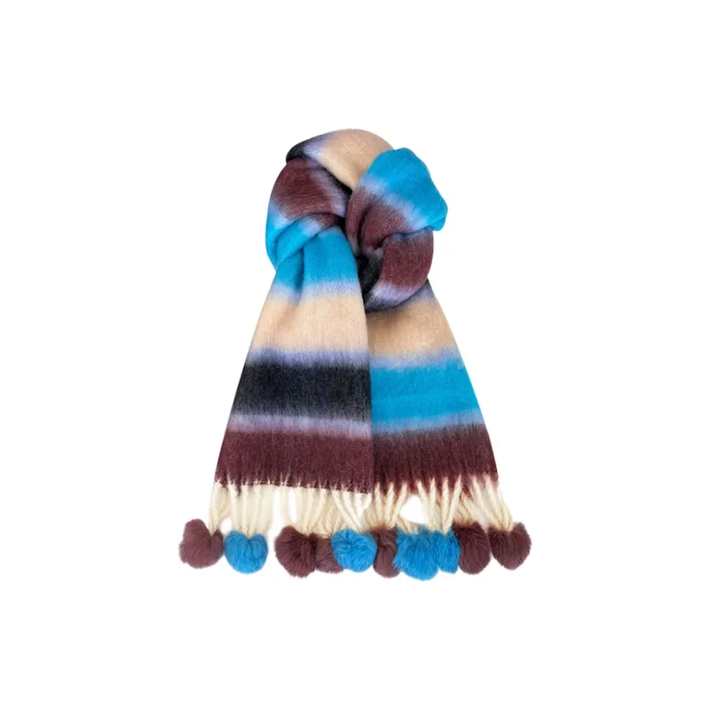 YUZHAOLIN Knit Scarves Unisex-3