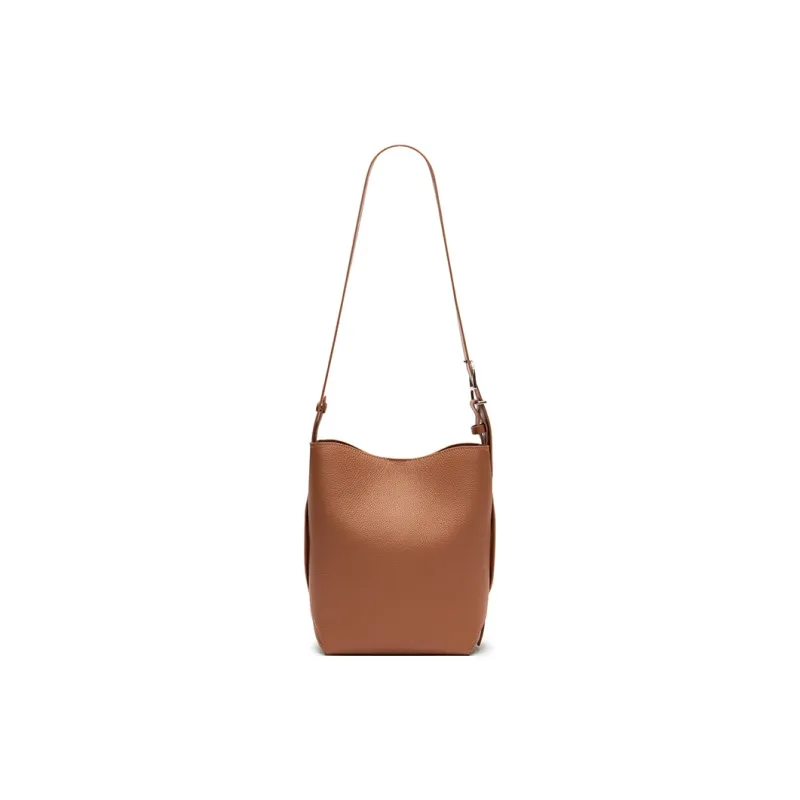 FIEDLE&SISSI Top Grain Cow Leather Bucket Bag Crossbody Bag, Shoulder Bag Women's Multicolor-17