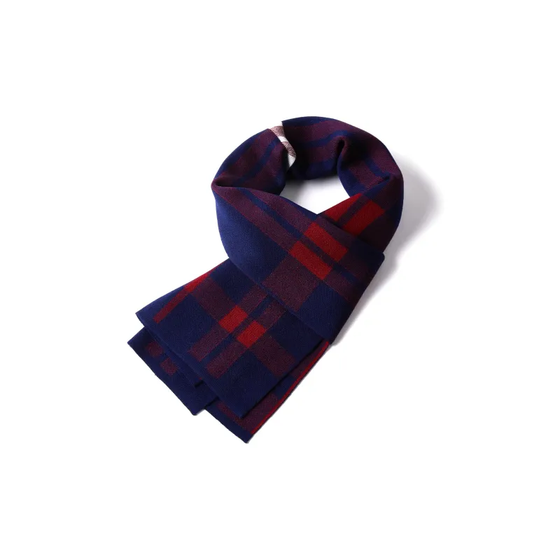 BISON DENIM Polyester Knit Scarves Men's-13