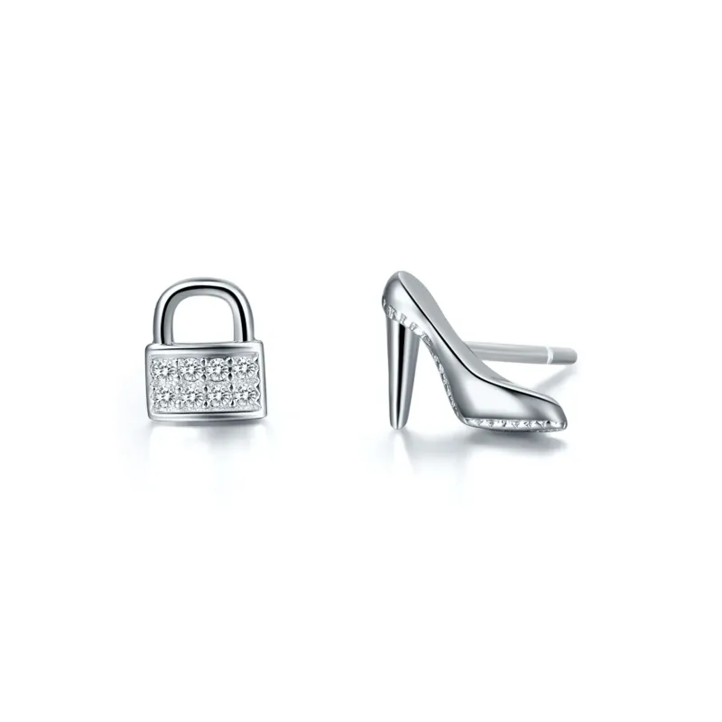 PEARL QUEEN S925 Silver Stud Earrings Women's-27