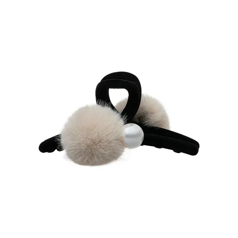 QIMEILA Flock Hair Clips Women's-4