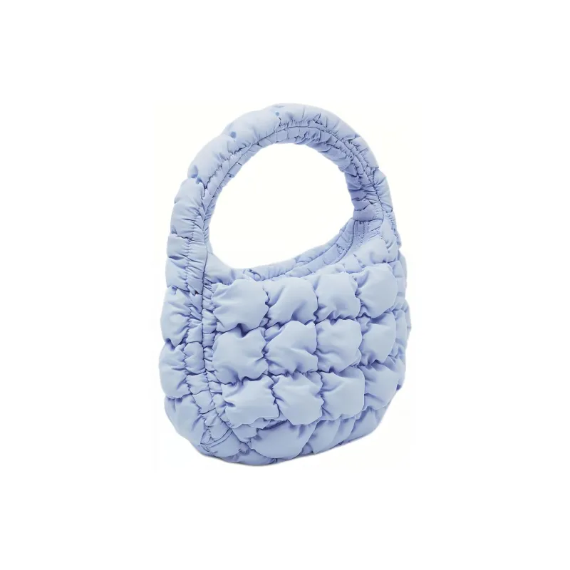 COS Polyester Handbag Regular Unisex Blue-1