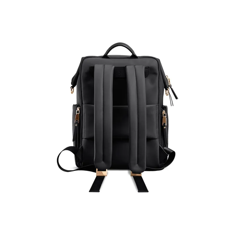 ECHOLAC Fabric Backpack Women's Gray/Pink/Black/Orange/Lake Green-13