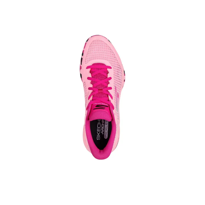 Skechers Viper Court Pro Slip-Resistant Breathable Low-Top Training Shoes Men's Pink Black-3