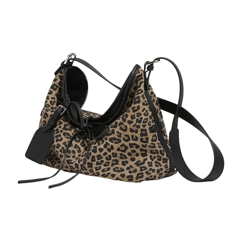 H YXIANG Artificial Leather Shoulder Bag Regular Women's Coffee/Brown-4