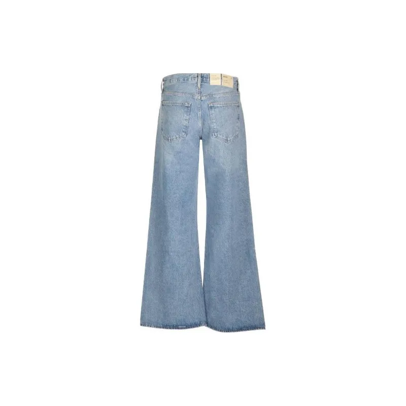 AGOLDE Clara Low Rise Wide Leg Jeans-1