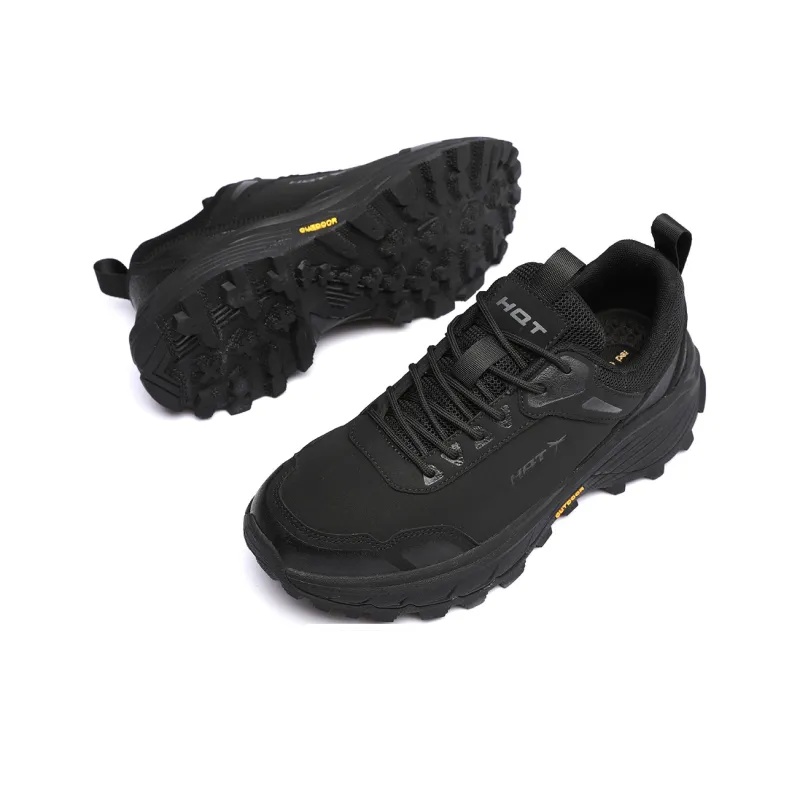 RED DRAGONFLY Lightweight Outdoor Sports Shoes Low Top Leather Upper Hiking Trekking Shoes Casual Travel Shoes Men's-3