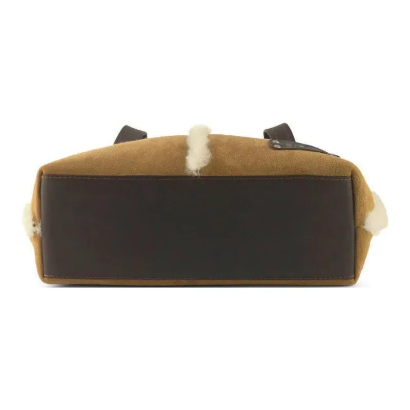 UGG Sheepskin Shoulder Bag Handbag Shoulder Bag Women's Chocolate/Chestnut-11