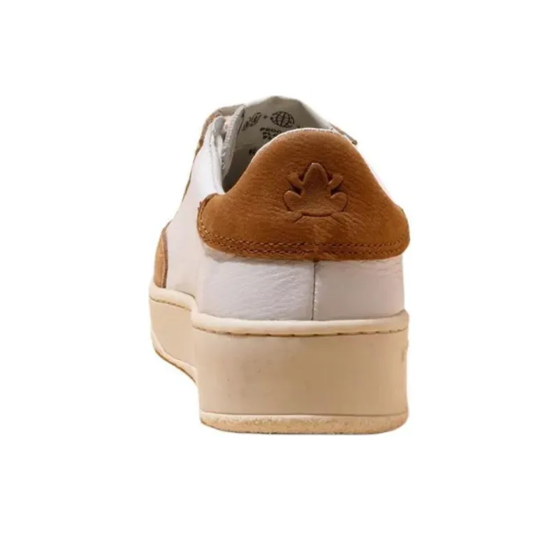 El Naturalista Tierra Low-Top Skateboard Shoes Unisex White Brown-2