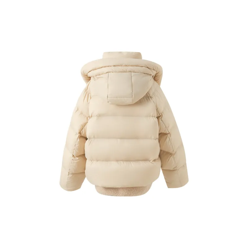 3COLOUR Down Jacket Women's Light Yellow-1