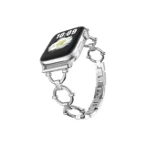 Chanel-Inspired O-Silhouette Strap, Silver