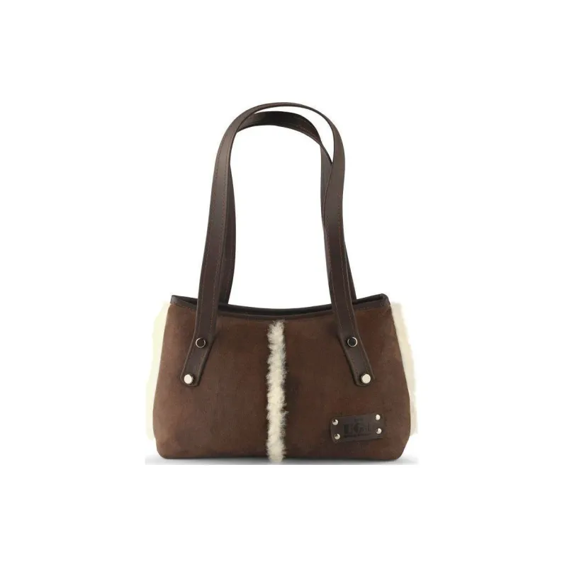 UGG Sheepskin Shoulder Bag Handbag Shoulder Bag Women's Chocolate/Chestnut-1