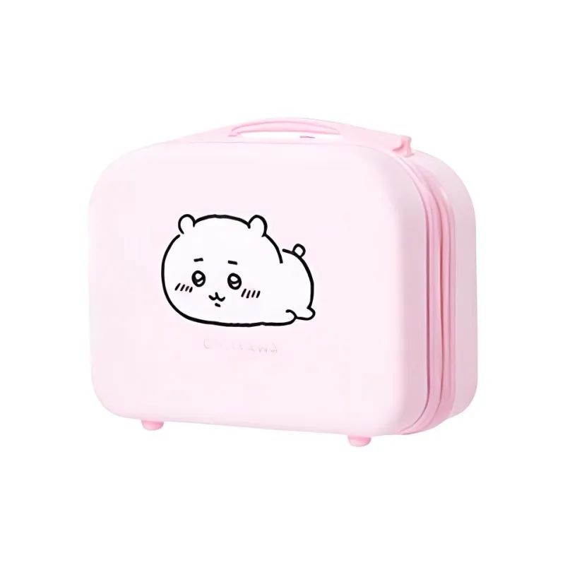 MINISO Polyester Valise Medium Size Unisex Pink/Blue/Yellow-0