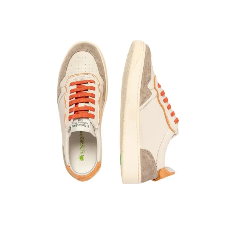 El Naturalista Tierra Low-Top Skateboard Shoes Unisex Beige-3