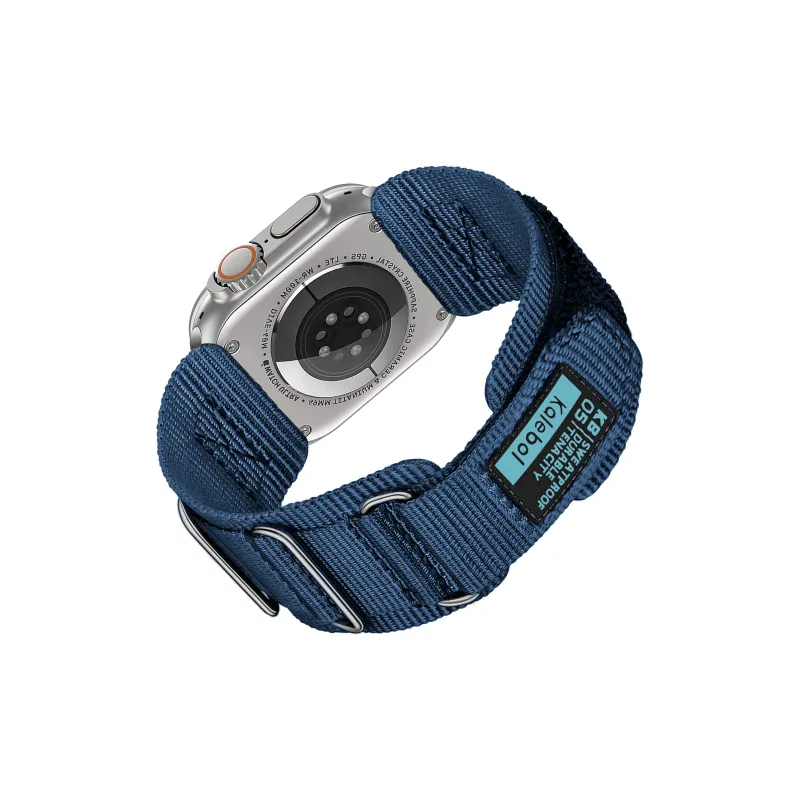 NCFCK Watch Band Apple Compatibility Nylon Material-10