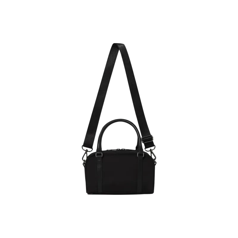 FILA Nylon Shoulder Bag, Crossbody Bag, Handbag Mini Women's Black-1