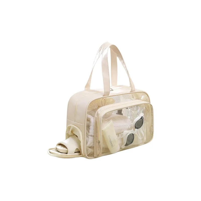 LUTEDAN Storage Bags Green Beige Black-3