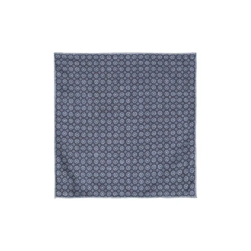 Brunello Cucinelli Geometric Designed Pocket Square-0