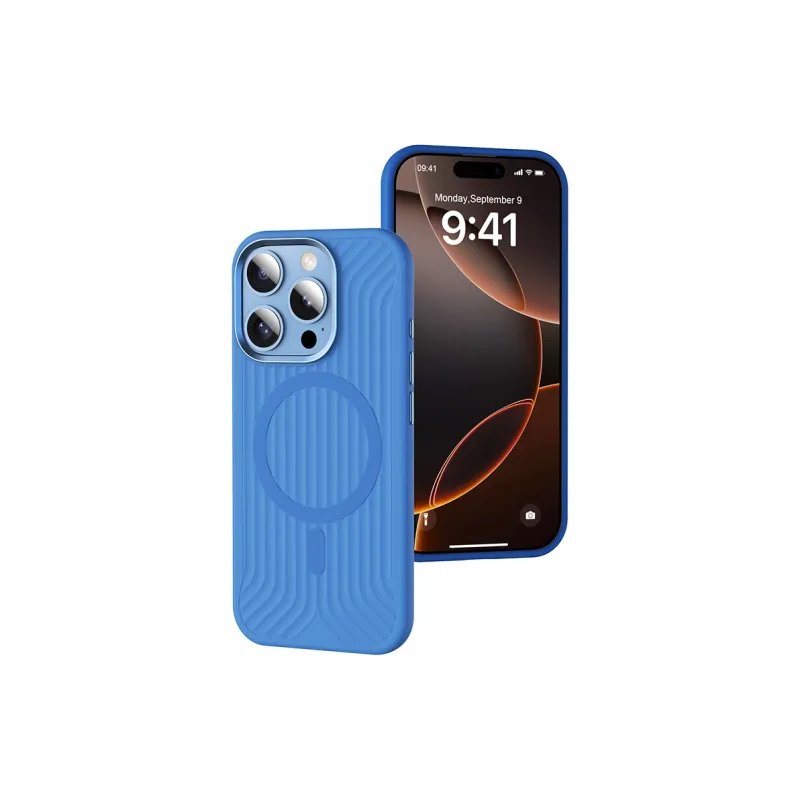 Spectatory Silicone Material True Liquid Magnetic Style Compatible With Apple IPhone 16 Pro Max Apple IPhone 16 Pro-5