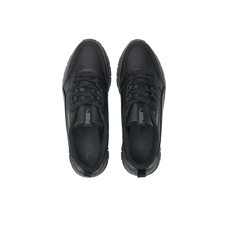 PUMA R78 Trek Anti-Slip Wear-Resistant Low-Top Casual Shoes Men's Black-2