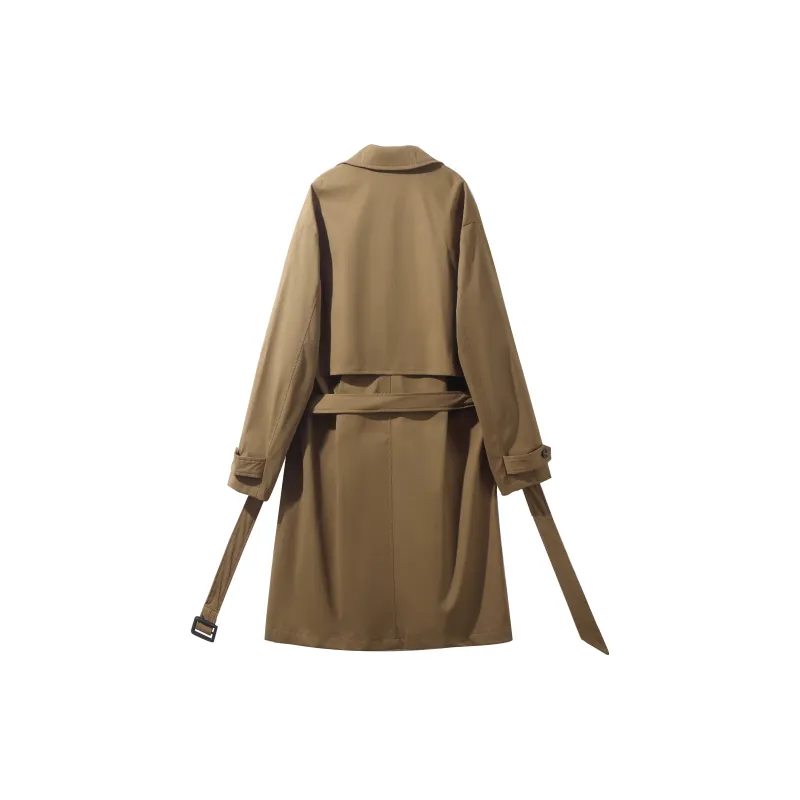 LIVINGTOWN Trench Coats Unisex-2