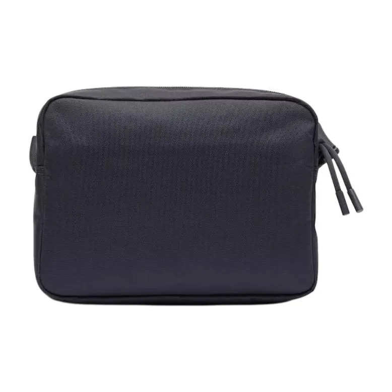 LACOSTE Fabric Shoulder Bag, Crossbody Bag Regular Unisex Midnight Blue-3
