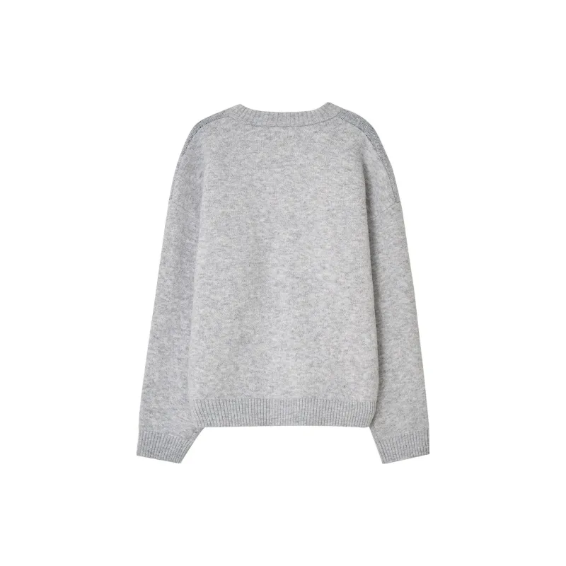 Lee Knitwear Women's Light Gray-1