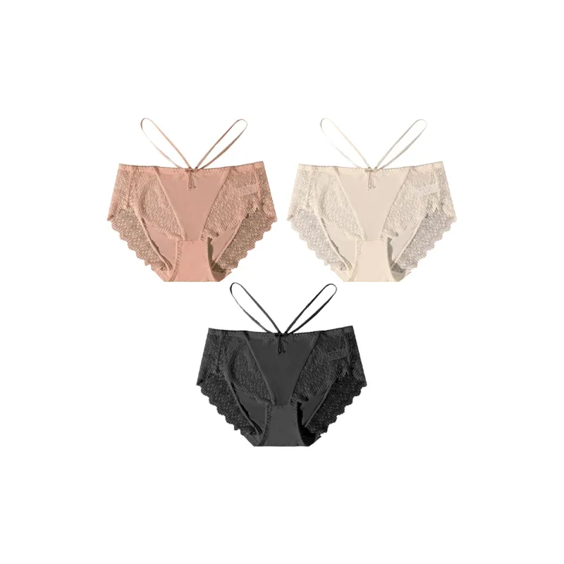 MADALLO Underpants Women's 3 Pack Multicolor-0