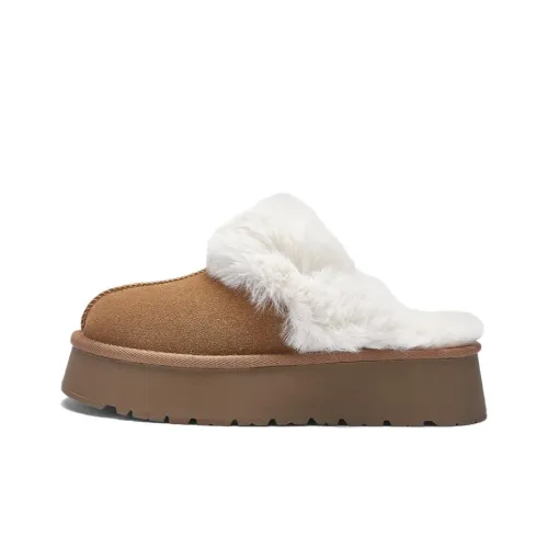 Warrior Abrasion Resistant Slip Resistant Wrap toe Slippers Women's Brown