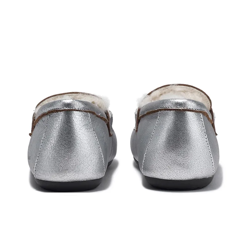 BELLALILY Loafers Women's Silver-4