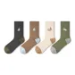 [Cashmere Socks]Embroidery Cartoon C Set-4 Pack