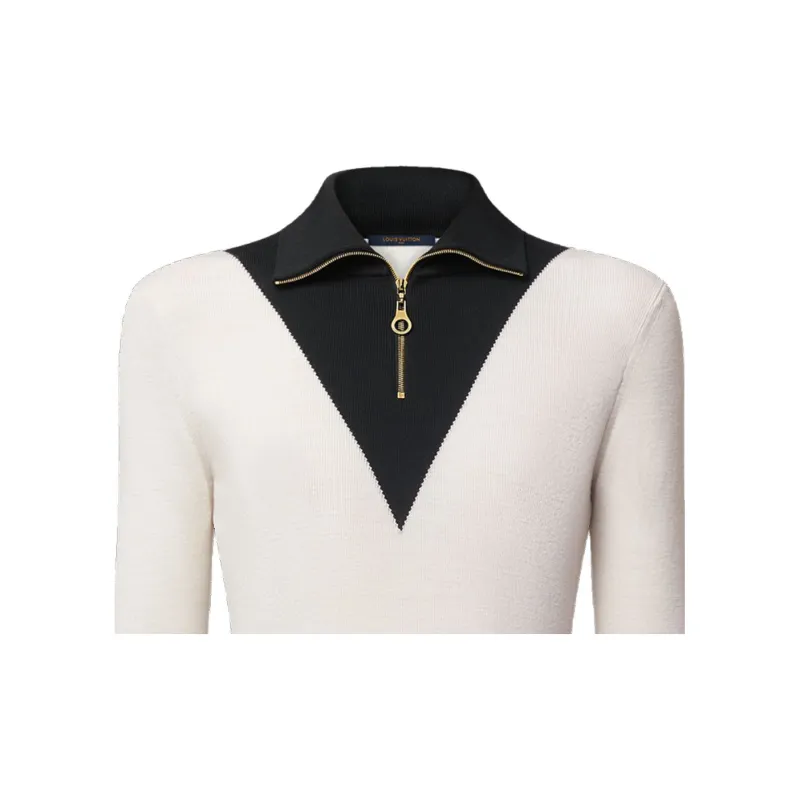 LOUIS VUITTON Graphic Technical Knit Mitten Top-3