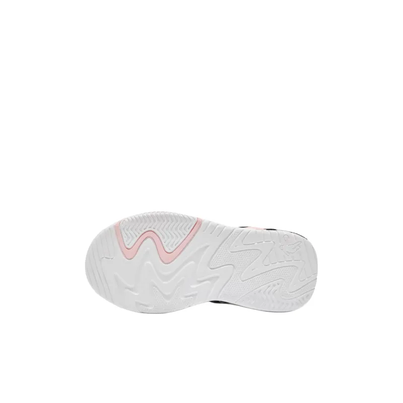 QIAODAN Anti Slip Wear Resistant High Top Kids' Skateboarding Shoes Black Pink Children Aged 3 7 Years Old-4